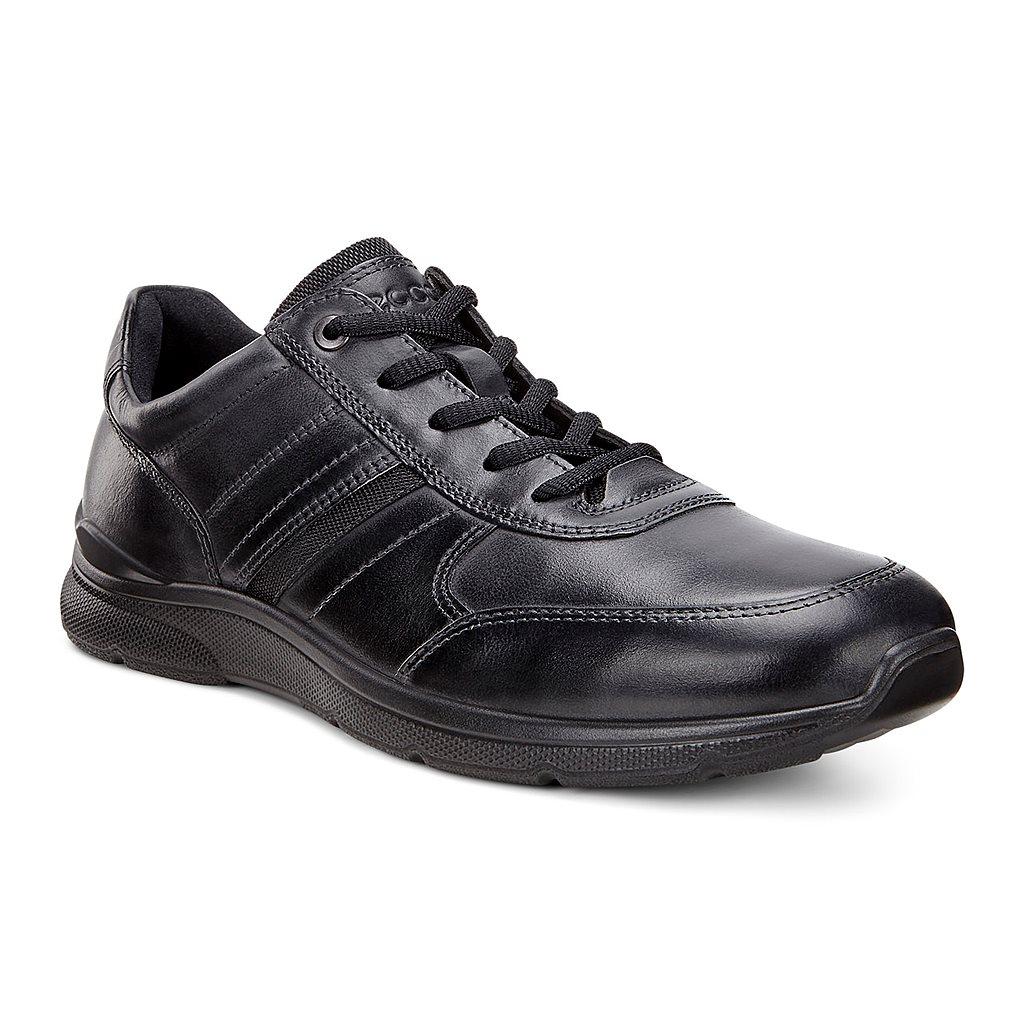 Ecco Irving Mens Sneakers In Black Online - India HCI-583027